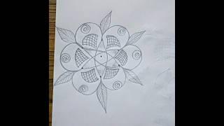 #dailyrangoli #rangoli #kolam #muggulu #dailymuggulu #shorts #trending #viral #ytshorts #easyrangoli