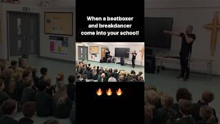 When a beatboxer and breakdancer come to your school! #beatbox #breakdance @jackstephenson3783