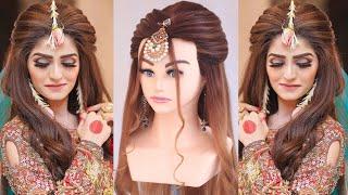 Bridal Hairstyles Kashees l Curly hairstyles l wedding hairstyles kashees l Indian Bridal Hairstyles