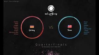 【OWC 2017】Quarterfinals | (Taiwan) v.s (Germany)