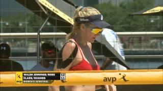 AVP New York City Open 2016 Women’s Semi-Finals: Walsh Jennings/Ross vs Hughes/Claes