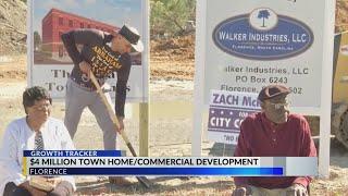 Developers break ground on $4M luxury townhome complex in downtown Florence