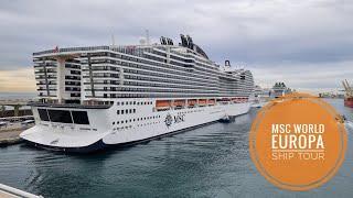 MSC World Europa Complete Ship Tour 2023