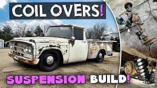 FABRICATION REQUIRED! DIY Coil Over Mounts and MORE! 1967 Toyota Stout!