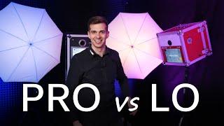 PRO vs LO | Fotobox | Vergleich | KARRAIR | Webinar | Photobooth