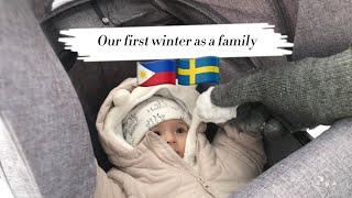 First winter as a family | Filipina living in Sweden