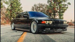 BMW E38 740il 7 Series on  Air Lift 20" Alpina Classic C95 "Softline" Wheels