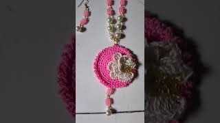 crochet jewellery with pearl and beads /neha's Creation/DM to order