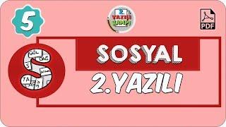 5. Sınıf Sosyal | 1. Dönem 2. Yazılıya Hazırlık