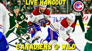 Montreal Canadiens @ Mnnesota Wild Live Hangout Game #32 12/21/23