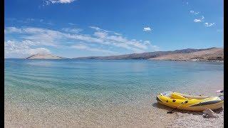 Beach Ručica Pag - one of the most beautiful beaches