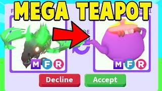 Trading for MEGA CLASSIC TEAPOT in Adopt Me!