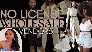 NO LICENSE Wholesale Clothing Vendors! Free Wholesale Vendor List for Boutiques 2024