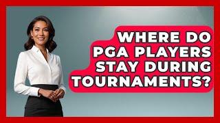 Where Do PGA Players Stay During Tournaments? - The Golf Xpert