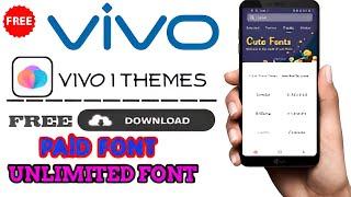 VIVO PAID STYLISH FONT FREE DOWNLOAD IN TAMIL 2023 | tech bot tamizha