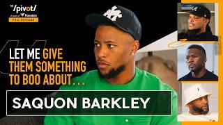 Saquon Barkley mindset, fueled by the Boo's, truth about Nick Sirianni & Philly culture | The Pivot