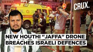 Houthis Fire "Undetectable Jaffa Drone” At Tel Aviv | Israel Vs Yemen | Did Iron Dome Fail?