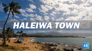 Oahu North Shore | Haleiwa Historic Town | Oahu Island  Hawaii 4K Driving