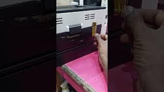 hp cp1025 Rear door open error, Rear door locking plastic missing,