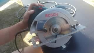 BOSCH GKS 190 после года эксплуатации