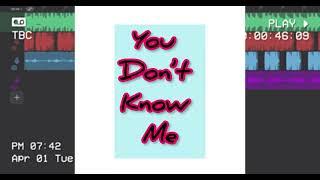 Kea Renee - You Don’t￼￼ Know Me (beat by: dispatcherrr)