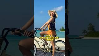 Lisa's Stylish Beach Ride Fashion #lisa #fashion #kpop