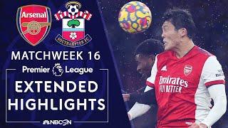 Arsenal v. Southampton | PREMIER LEAGUE HIGHLIGHTS | 12/11/2021 | NBC Sports