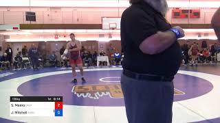 130 Kg Semifinal Sanford Meeks Unattached Vs Jacob Mitchell Army WCAP