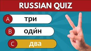 Russian Language Test  50 Basic Russian Words for Beginners  Can You Score 50/50?