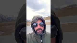 Pakistan and China border crossing line#nature #hunza #mountains #travel  #subscribe Awan Vloggers;