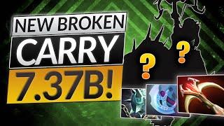 NEW BROKEN CARRY IN 7.37b - Highest DPS Hero in the Game - Dota 2 Mirana Guide