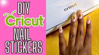 How to Create Nail Decals with your CRICUT | Nail Stickers