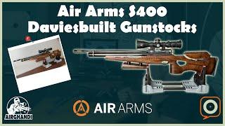 Air Arms S400 mit Daviesbuilt Gunstocks Schaft