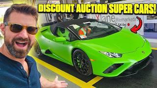 I Found 100's of Supercars going up for Auction in Florida