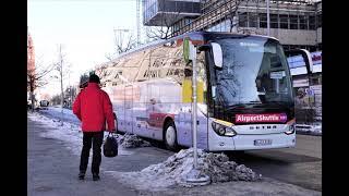 Airport Shuttle BER in Winter