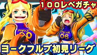 新キャラヨーク１００レべガチャ初見リーグ！特性面白すぎる！【バウンティラッシュ】