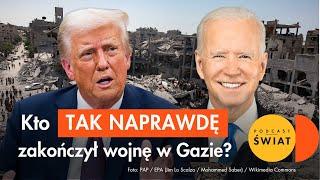    TRUMP vs BIDEN? Kto załatwił pokój w Gazie? [ŚWIAT I LUDZIE S5-06]