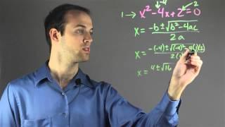 How to Do the Quadratic Formula : Fun with Math!