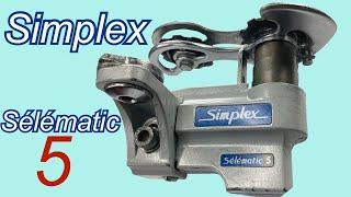 Simplex Selematic 5 rear derailleur: opening up cleaning overhaul