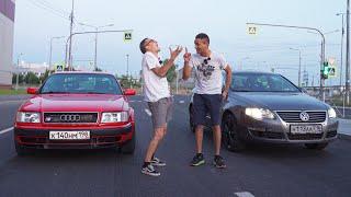 Ильдар vs Академег! Гонка Passat B6 и Audi S4.