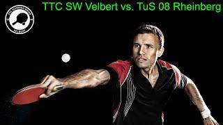 NRW Liga. TTC SW Velbert vs. Tus 08 Rheinberg. Wever vs. Müller. Highlights.