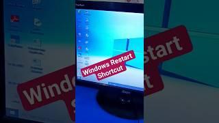 computer restart shortcut key  || how to restart computer | #shorts #viral #youtubeshorts #pc