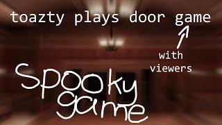 toazty plays door game