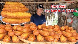 Cách Pha Bột Bánh CHUỐI CHIÊN ĐẬU XANH NƯỚC CỐT DỪA Phồng Giòn Thơm Ngon | Thuận Miền Tây#101