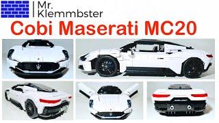 Cobi Maserati MC 20; Modellbau mit Klemmbausteinen von höchstem Niveau