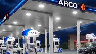 How to Fill Up Gas for the Very First Time in America?  Instructions | Arco Gas Station (Valentus)