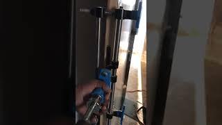 how to install a mortice lock || Mortise Lock Fitting Jig #SHORTS2022