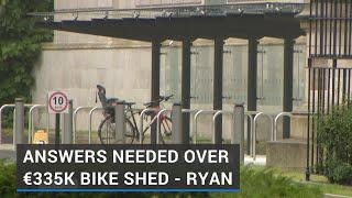 Answers needed from OPW over €335k bike shed - Ryan