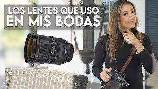 ¿Qué lentes uso en mis bodas? | Blanca Durán Photography