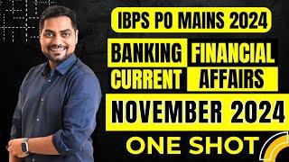 Complete Banking Current Affairs November 2024 | Current Affairs November 2024 | Kapil Kathpal